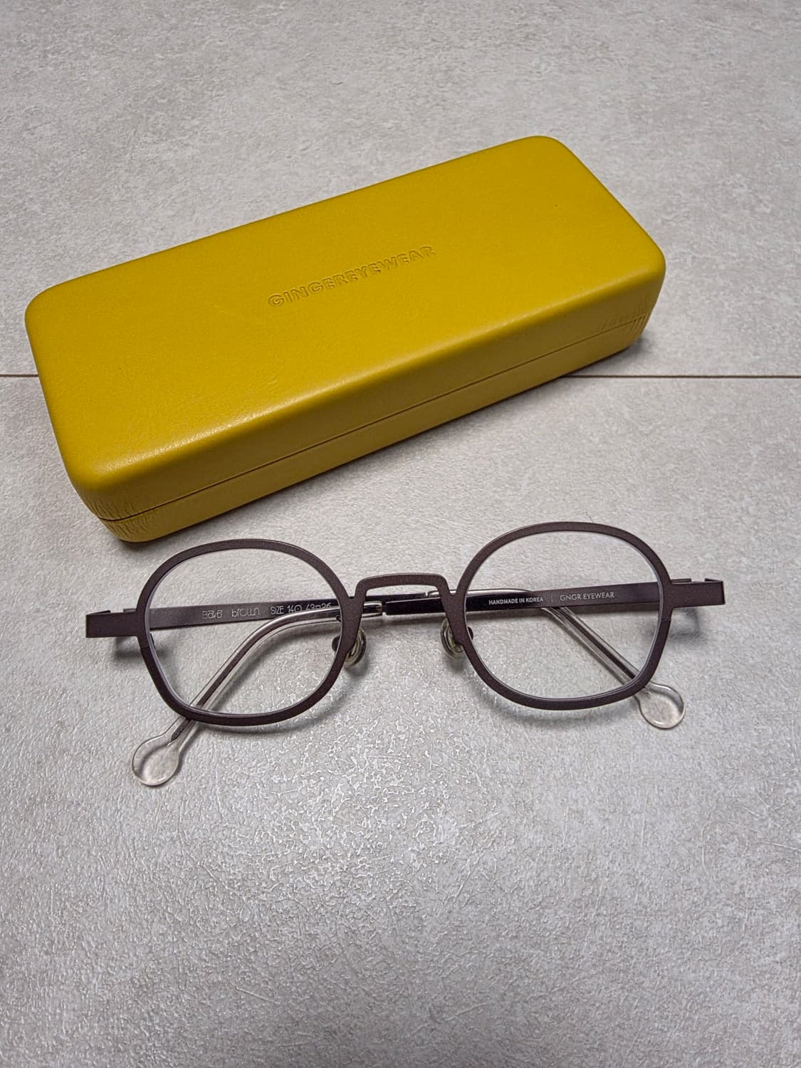 진저아이웨어 워커즈 베이커 브라운 Brown 상품이미지1