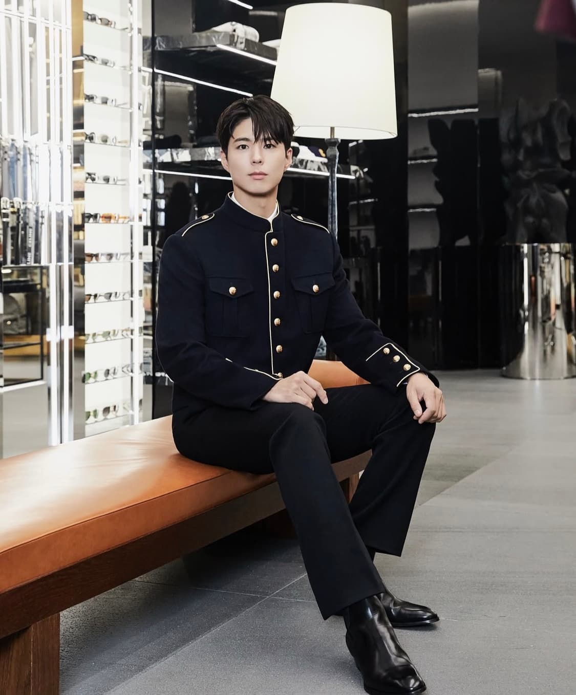 [박보검님 착용] 셀린느 25ss 네이비 스펜서 자켓 상품이미지5