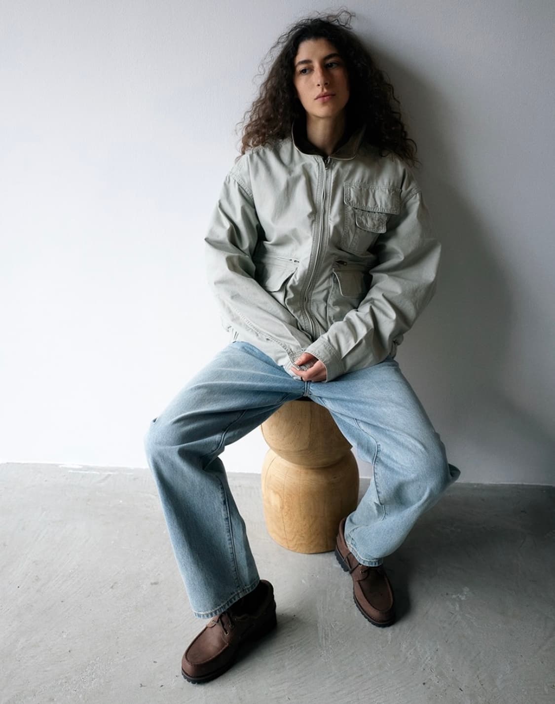 디스이즈네버댓 Utility Field Jacket Stone 상품이미지2