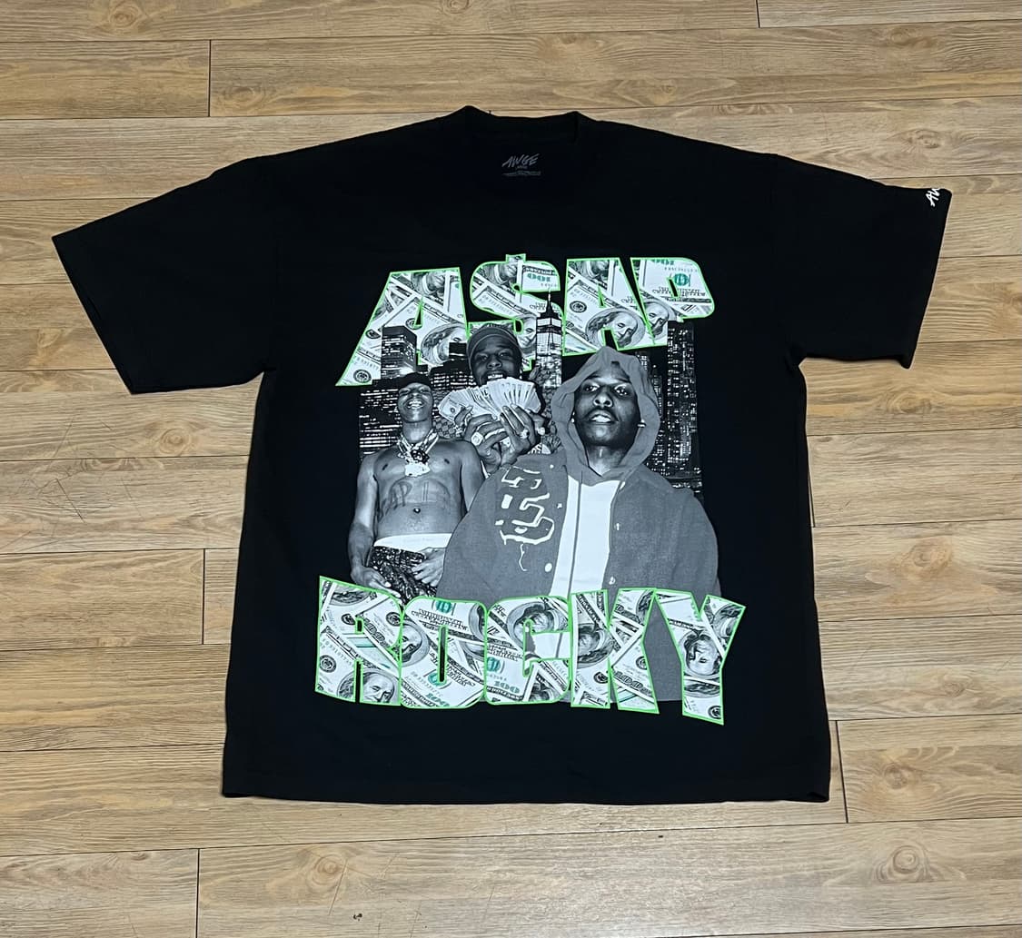 에이셉 라키 AWGE 프린팅 반팔 L 상품이미지1