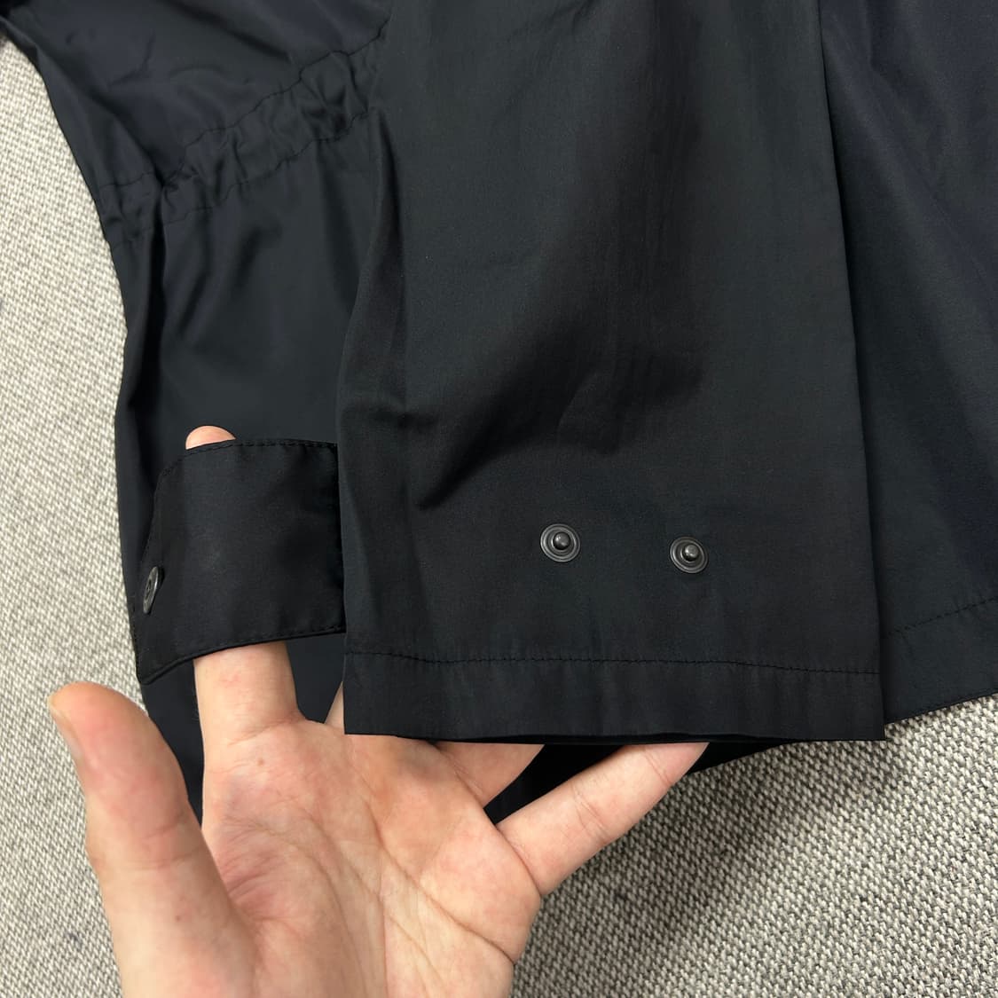 오라리 18AW 폴리 실크 하이 카운트 풀오버 아노락(4) 상품이미지2