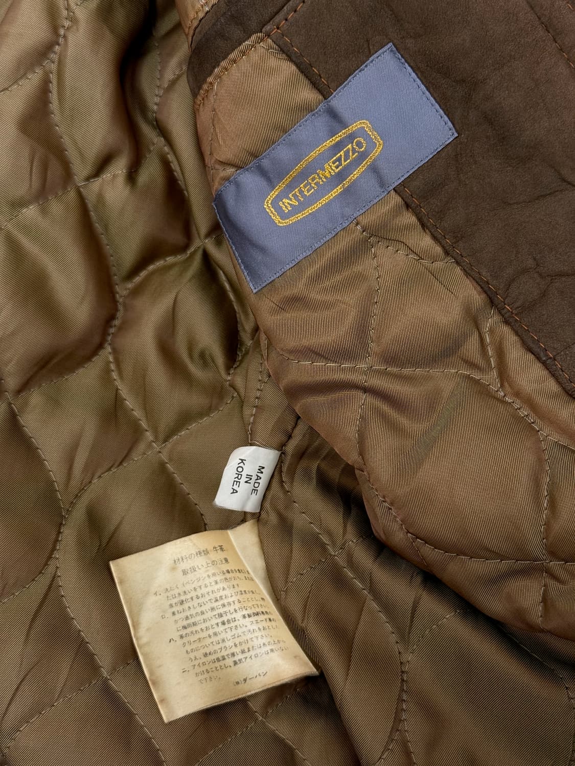 90s Intermezzo Cowhide Leather Field Jac 상품이미지8