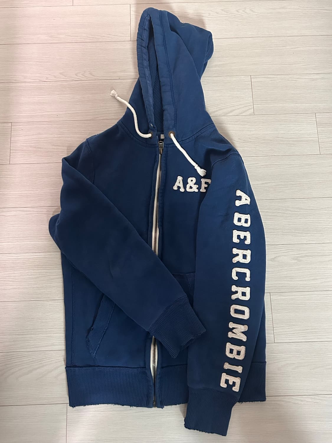아베크롬비 블루 후드집업 상품이미지1