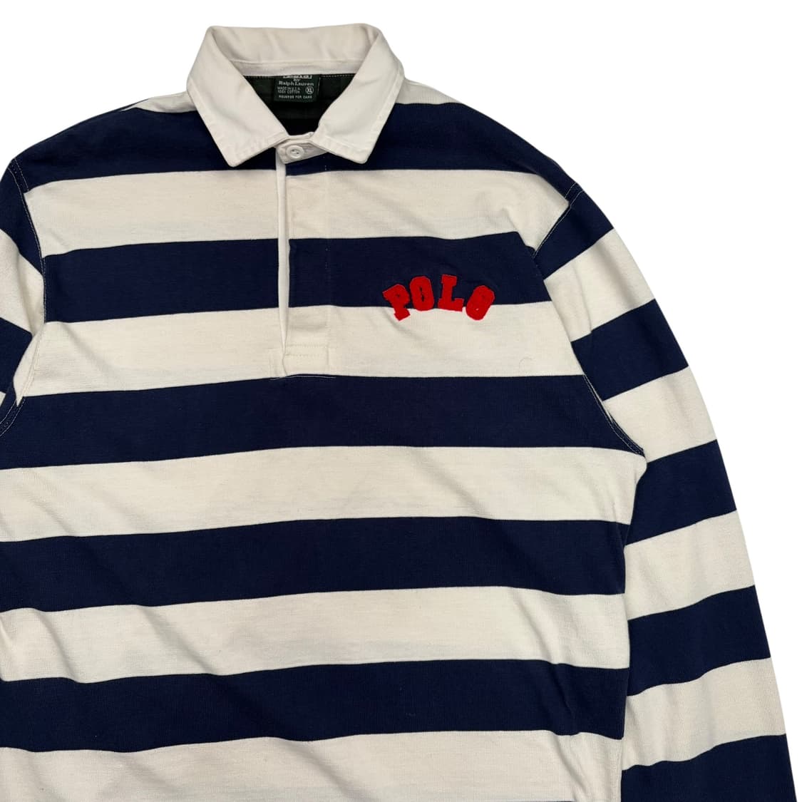 폴로 랄프 로렌 스트라이프 럭비 셔츠 XL 상품이미지2