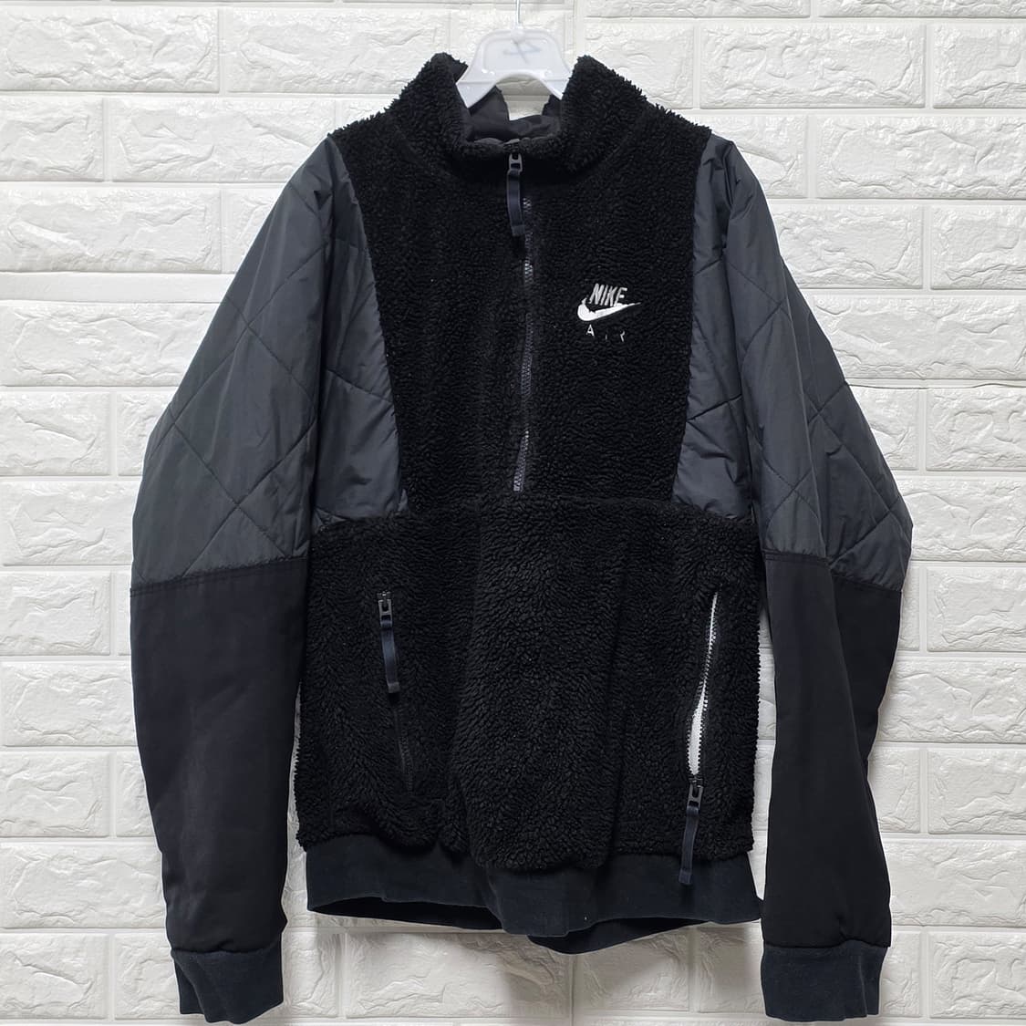 택포_ 나이키 에어 쉐르파 플리스 아노락 L 상품이미지1