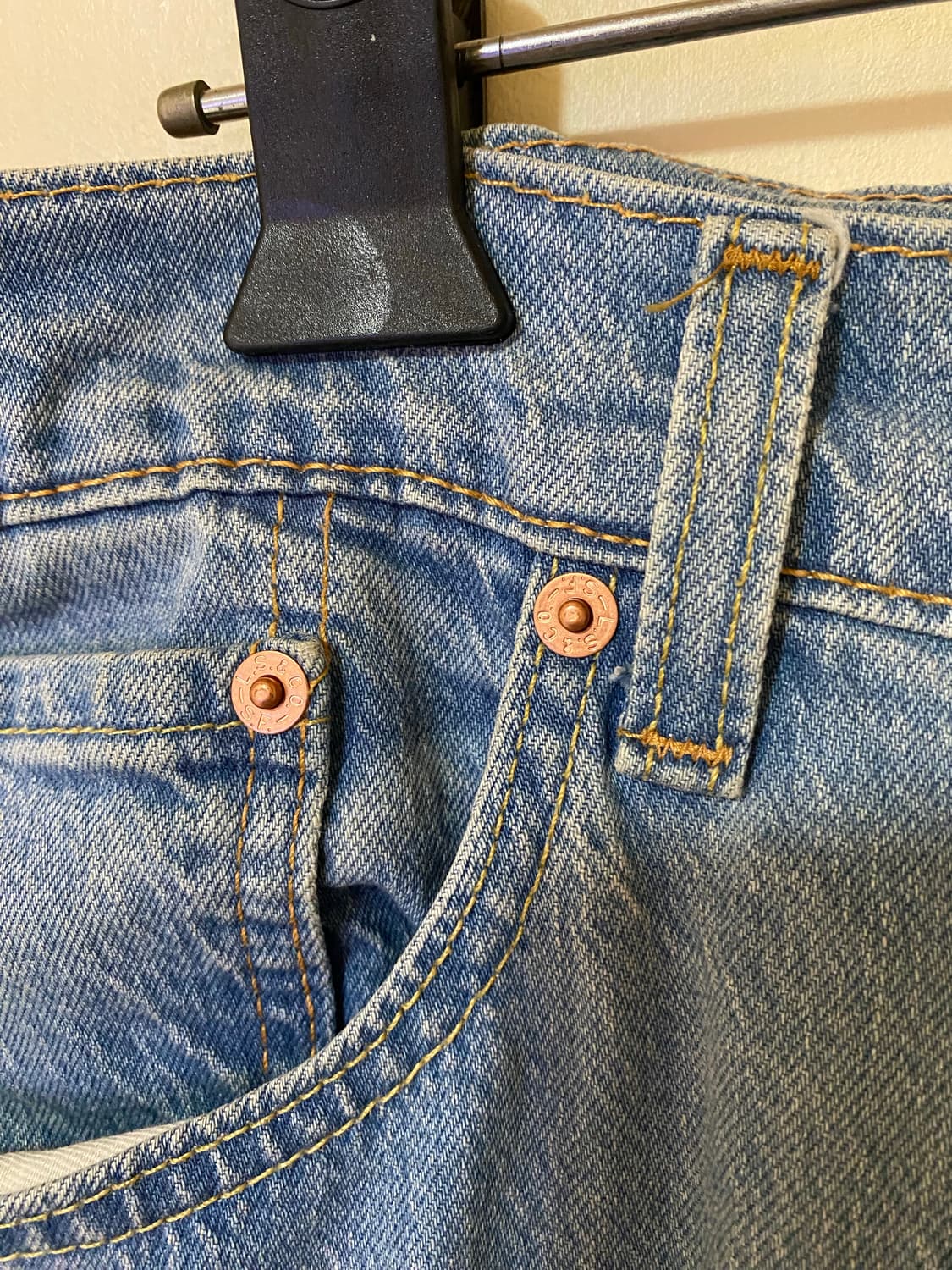 리바이스 빅e 연청바지 상품이미지6