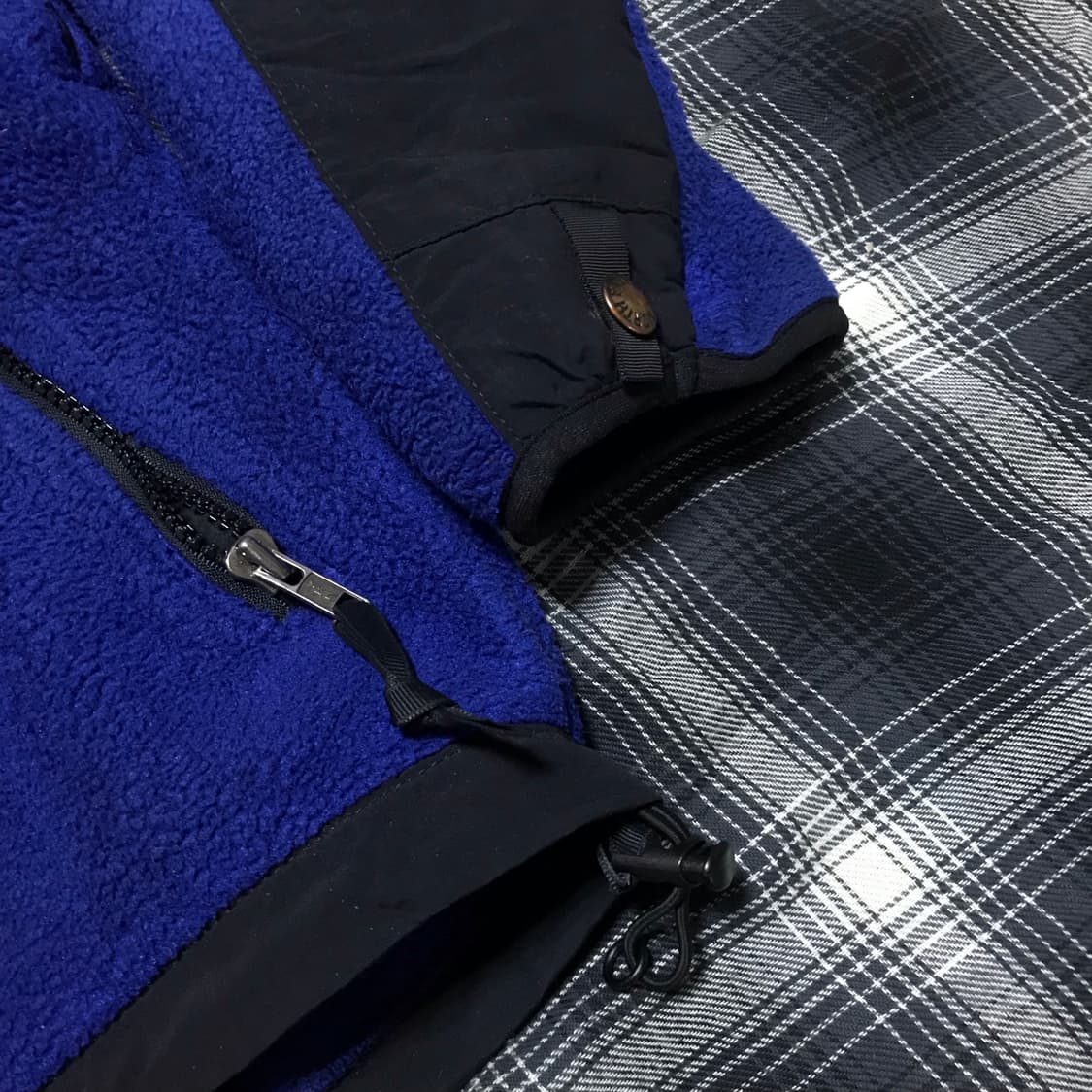 90s usa 노스 페이스 폴리텍 후리스 블루 상품이미지3