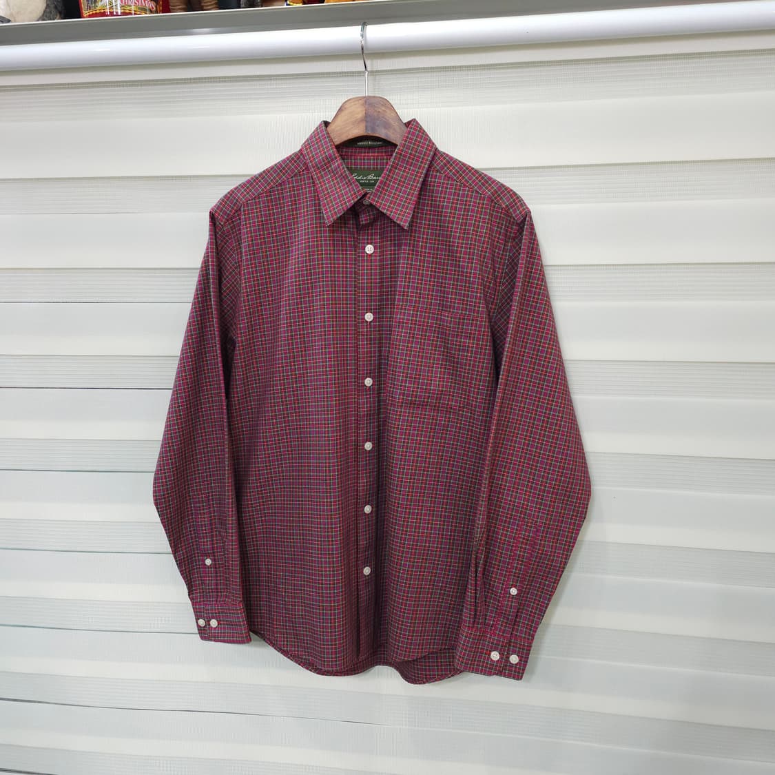 에디바우어 체크셔츠- S사이즈 상품이미지1