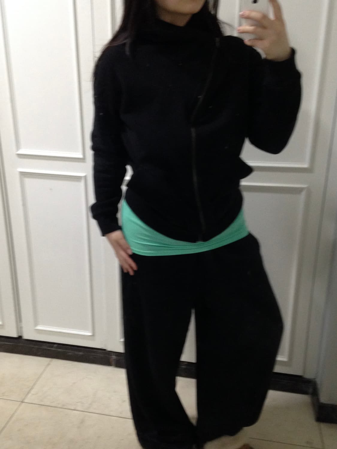 Unbalanced hood zipup 상품이미지4