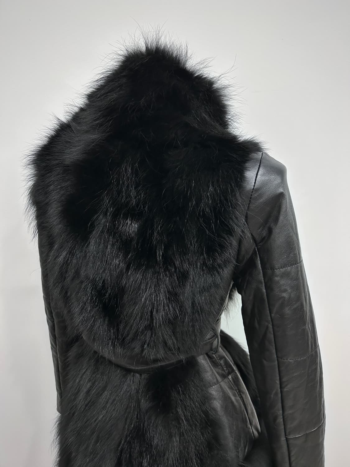 고딕 퍼 레더 자켓 상품이미지4