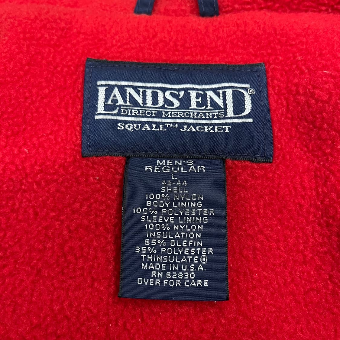 [정품/L] 랜즈앤드 빈티지  플리스 봄버 자켓 b16 상품이미지7