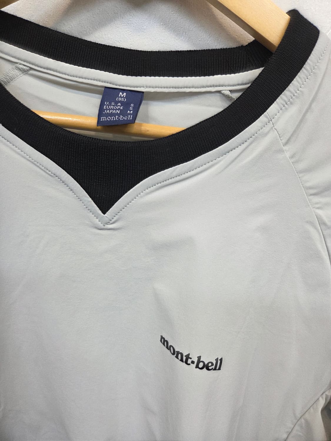 몽벨 우븐 웜업 맨투맨 m 상품이미지5