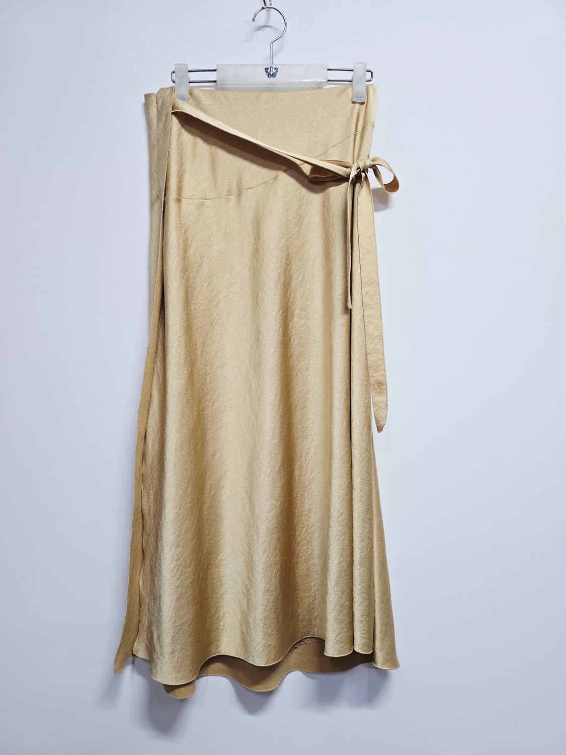 한섬 마인 골드 랩 스타일 롱 스커트 이태리 상품이미지1