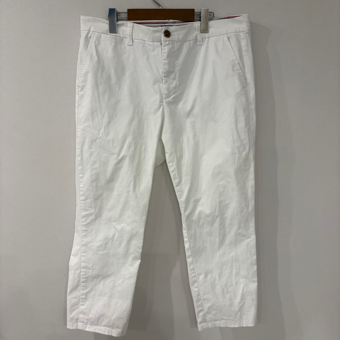 타미힐피거 흰색 바지 14사이즈 상품이미지1