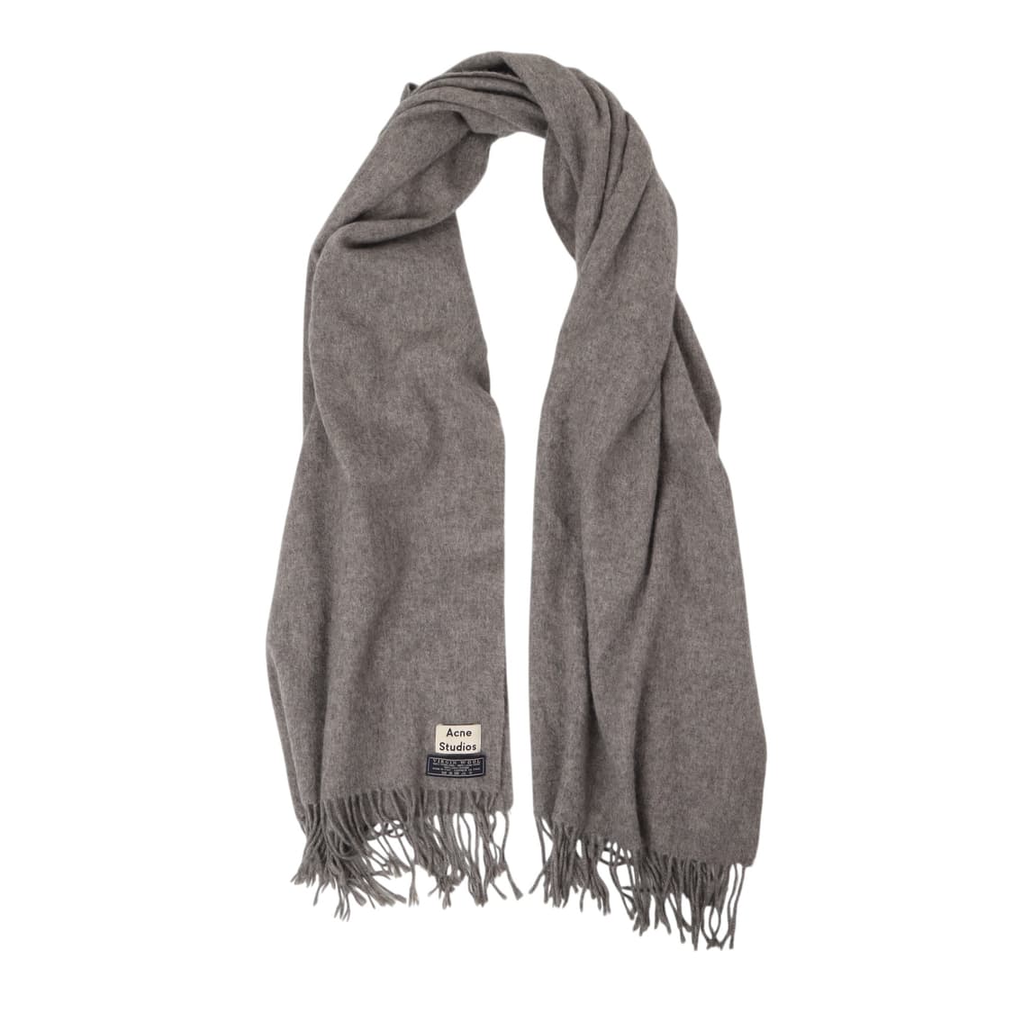 아크네스튜디오 그레이 버진울 롱 머플러 상품이미지2