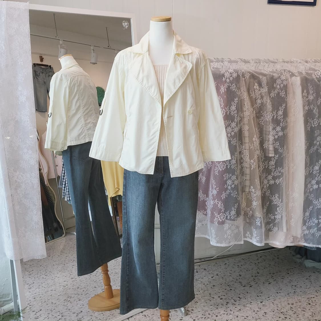 에디바우어 더블 코튼자켓 상품이미지10