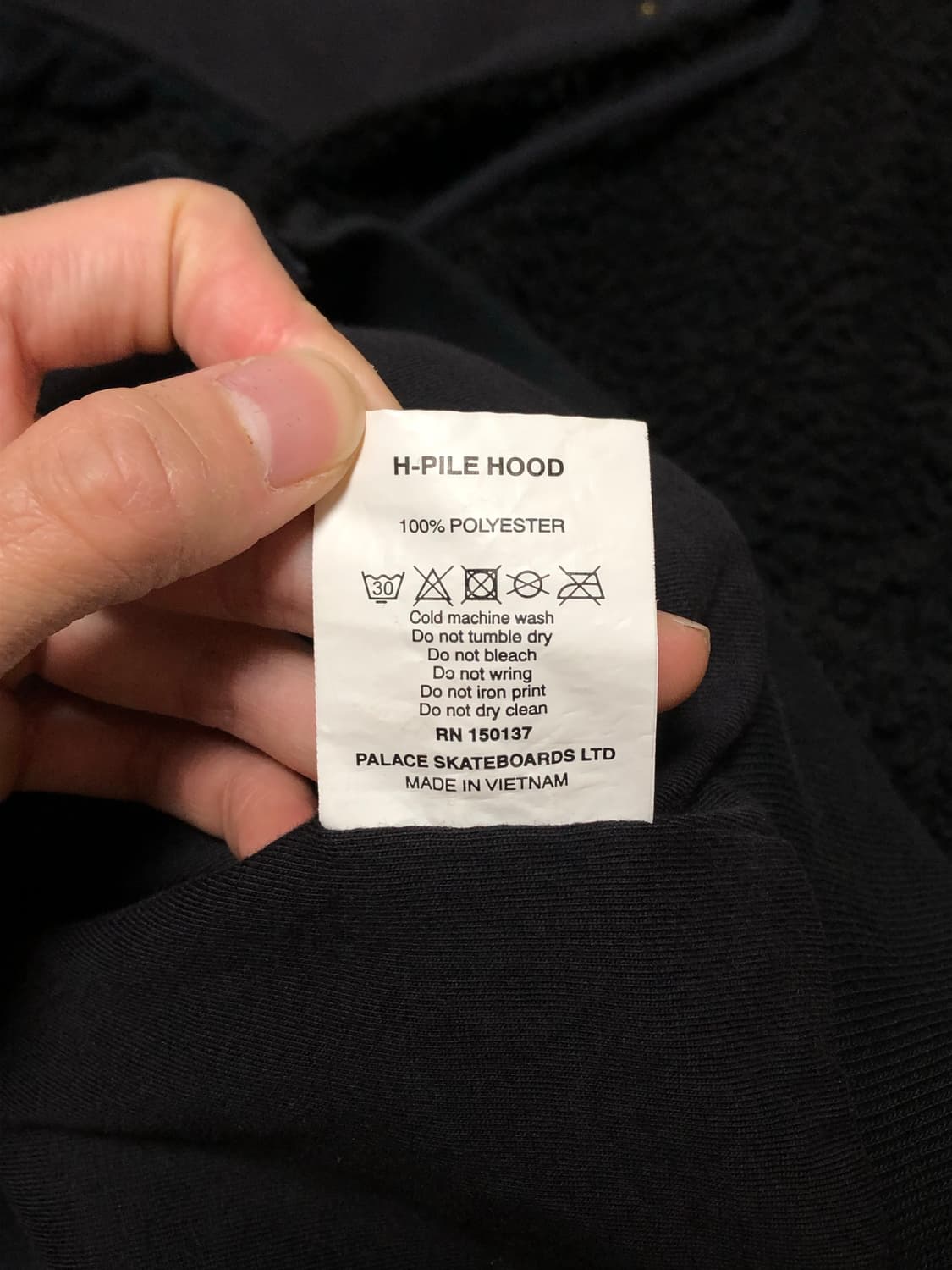 Palace 18F/W H-File Fleece Hood Jacket 상품이미지5