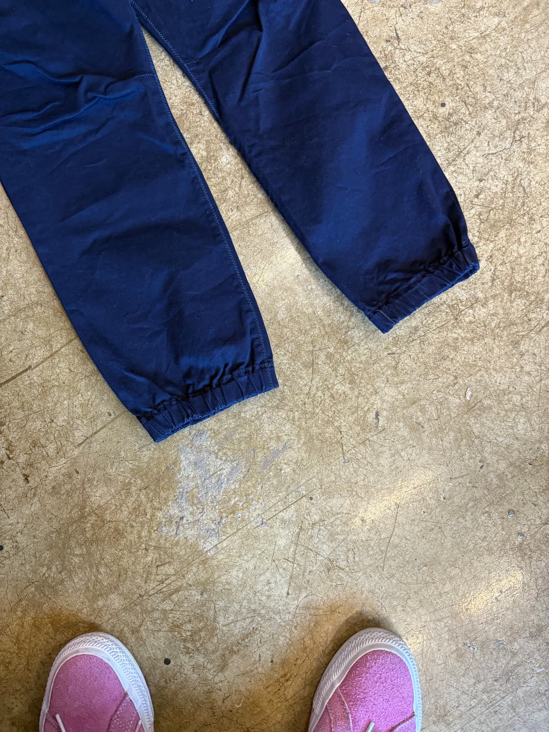 빔즈 플러스 네이비 코튼 조거 팬츠 상품이미지5