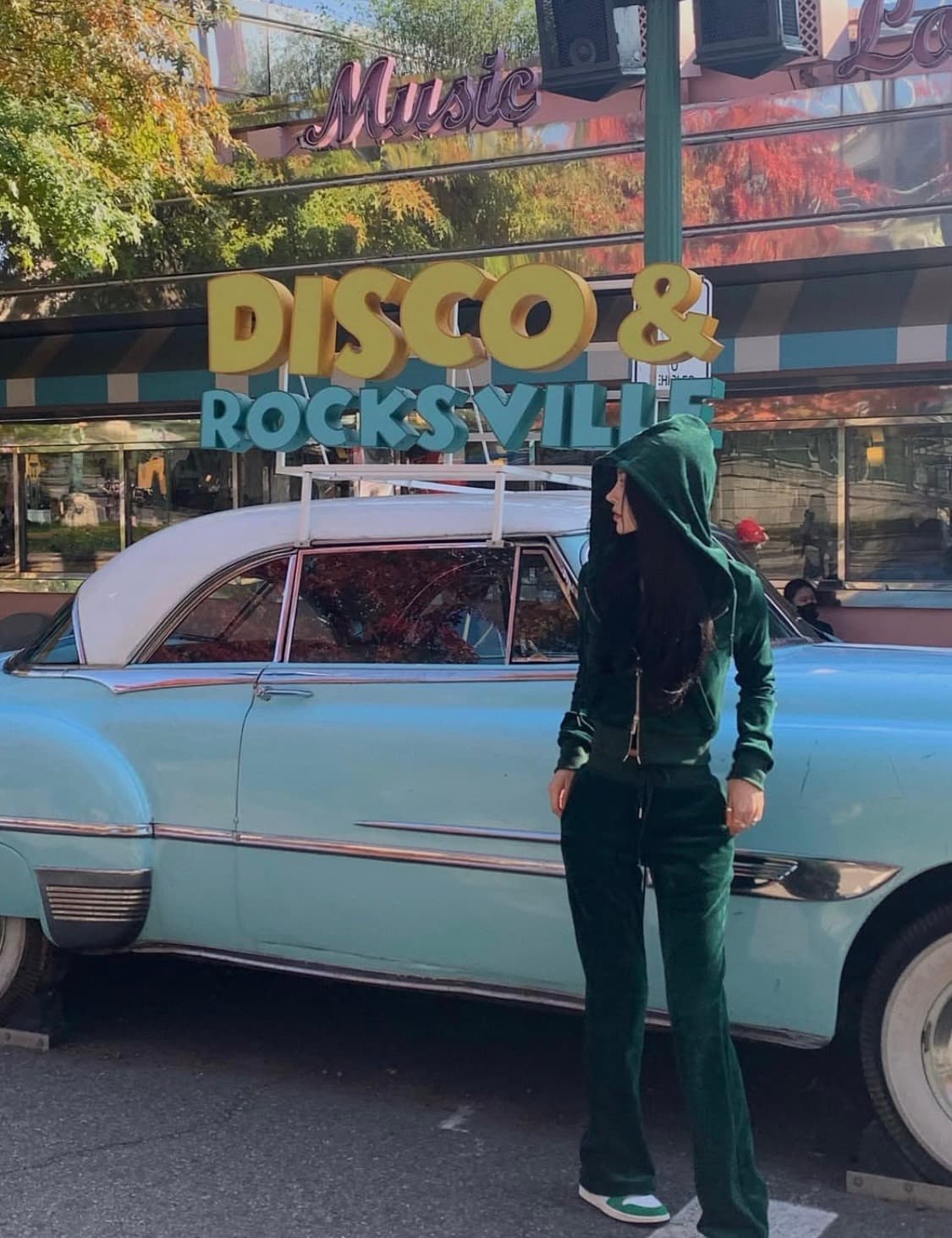 페일제이드 Y2K Velour Two Pieces Green 상품이미지3