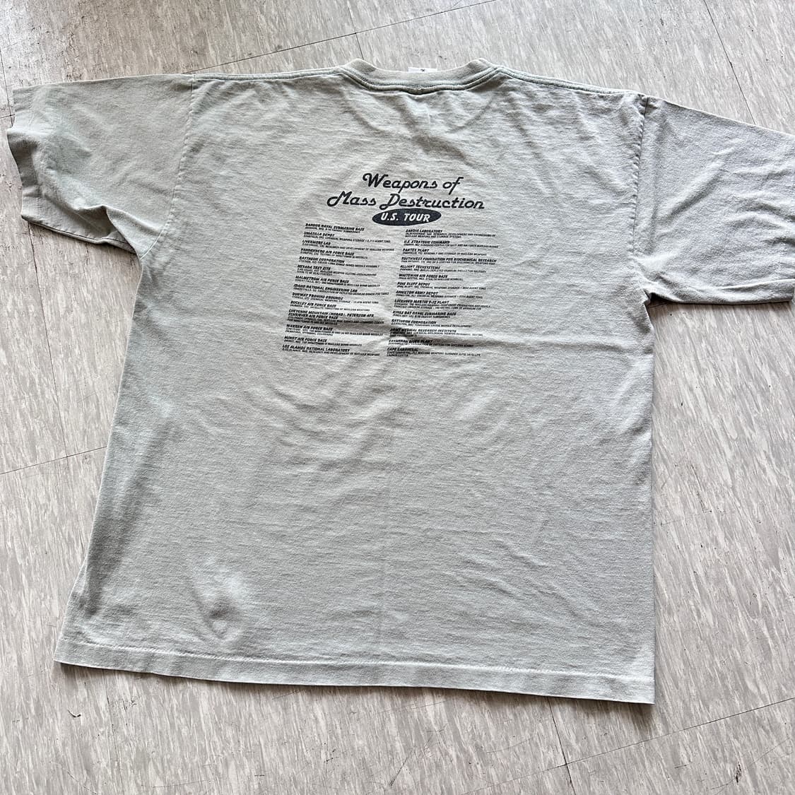 90s MADE IN USA 빈티지 프린팅 반팔티 (XL) 상품이미지6