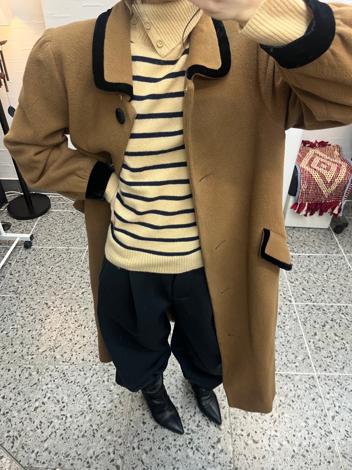 camel edge coat 상품이미지3