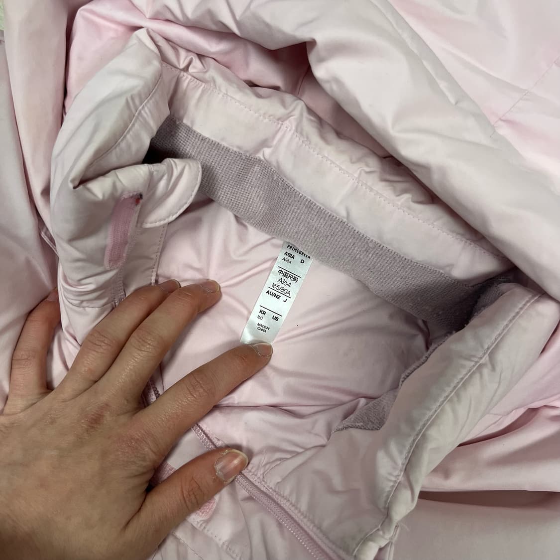 Adidas Light Pink Down Padding 상품이미지6