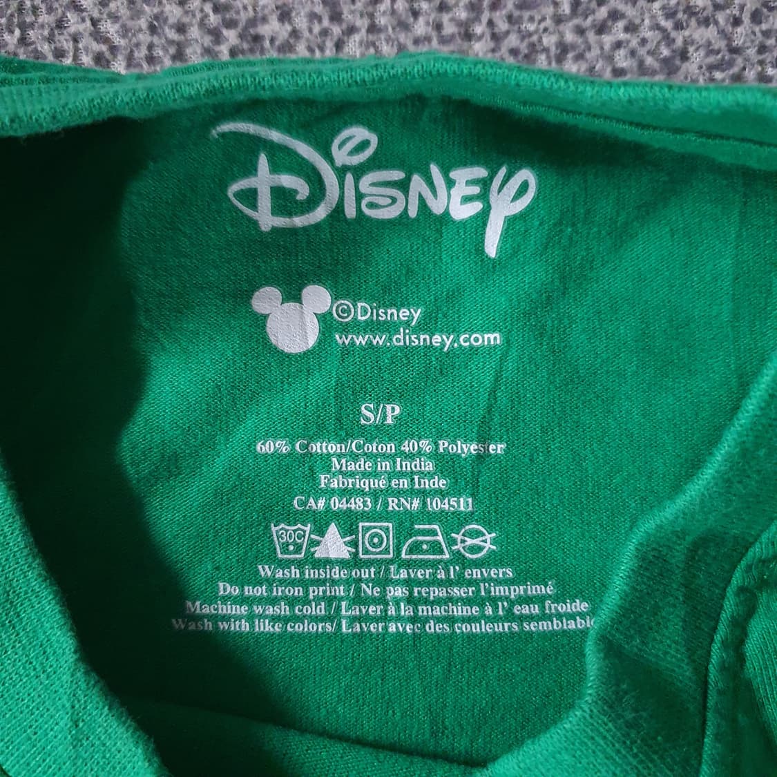 디즈니 크리스마스 구피 티셔츠 no.45 상품이미지5