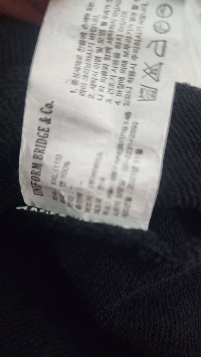 유니폼브릿지 1960 맨투맨 블랙 2XL 상품이미지4