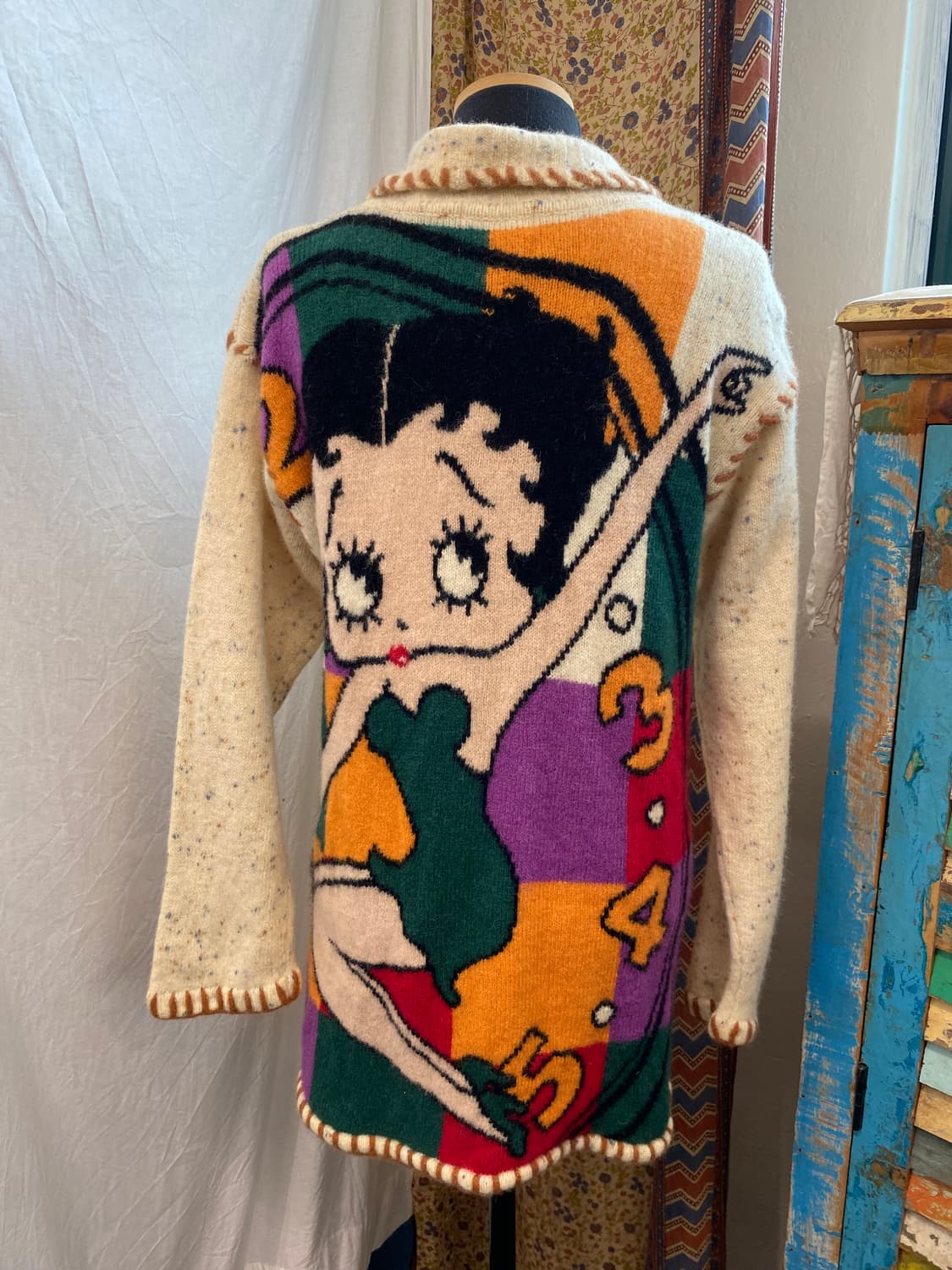 BETTY BOOP 울니트롱가디건(M) 상품이미지1