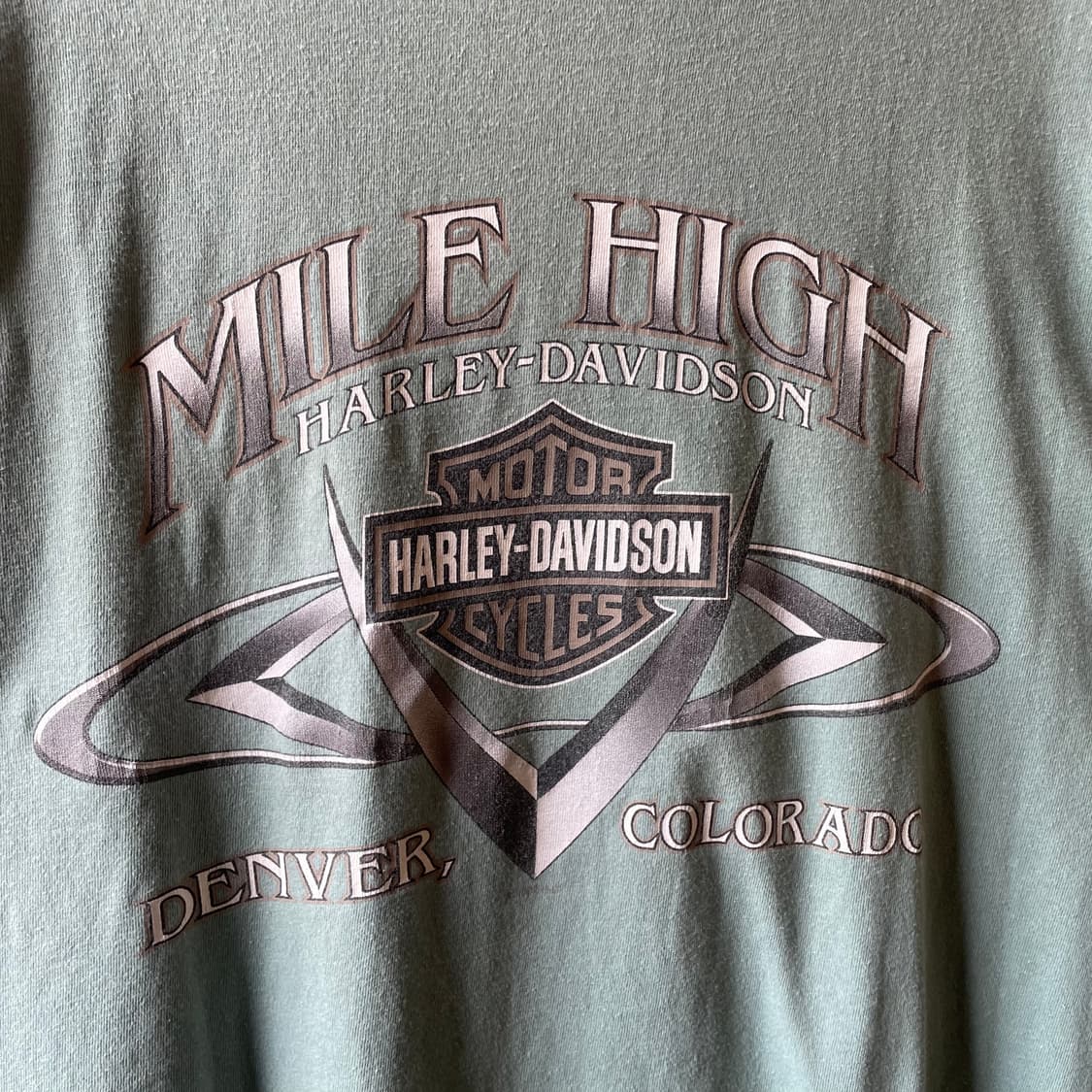 00s 할리 데이비슨 싱글 스티치 반팔 티셔츠 상품이미지7