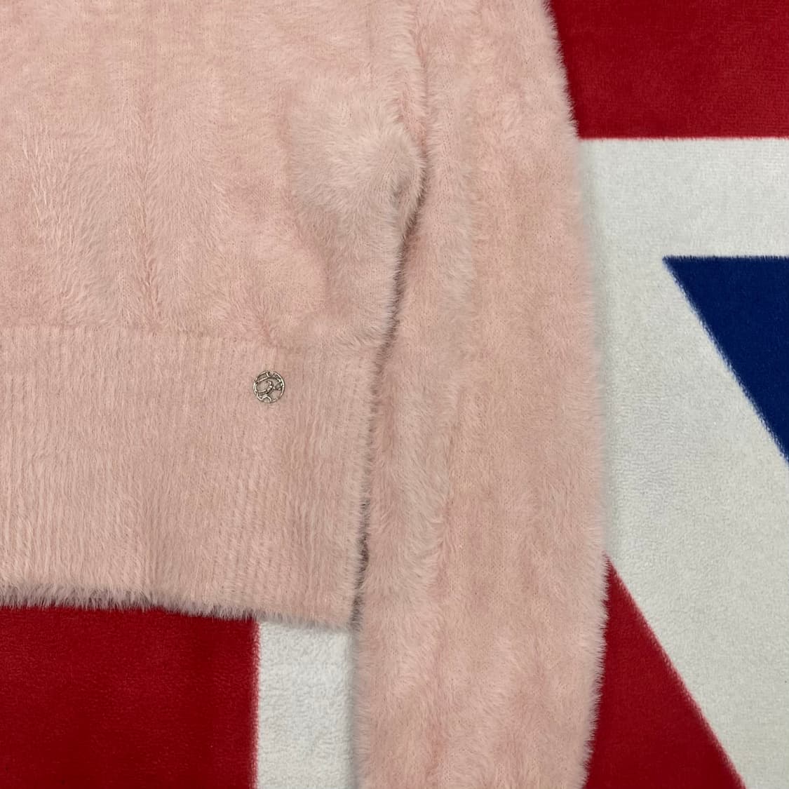 페인오어플레져 크롭니트 one size 실측 55 상품이미지3