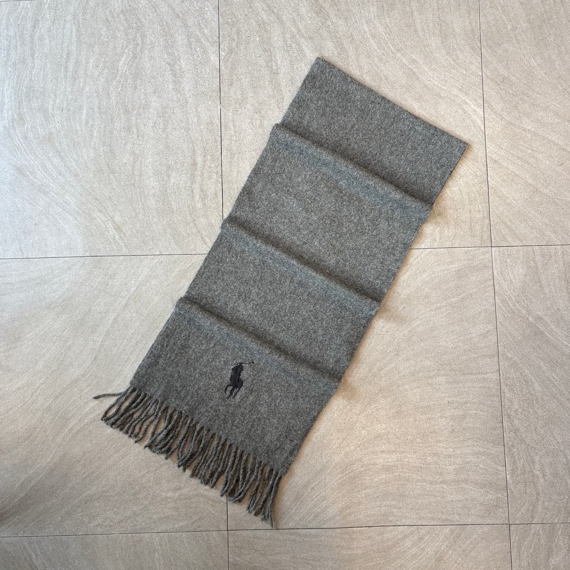 폴로 정품 이태리 생산 램스 울 머플러 목도리 상품이미지1