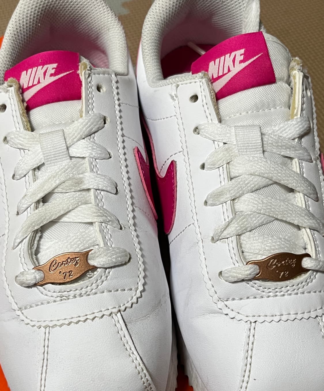 나이키 코르테즈72 핑크 신발 스니커즈 225 상품이미지6