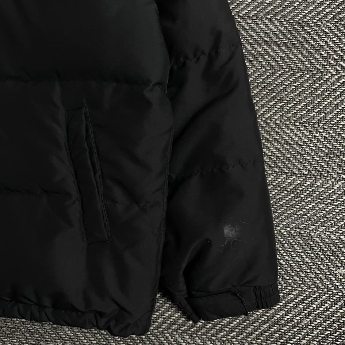 00s 나이키 스우시로고 올드스쿨 블랙 다운 패딩y 3008 상품이미지5