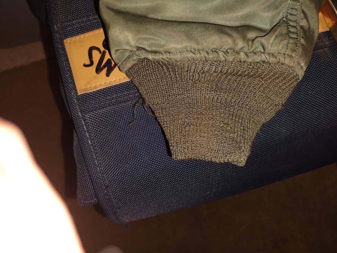 1976s 알파 인더스트리 N-2B 붐버 자켓 상품이미지9