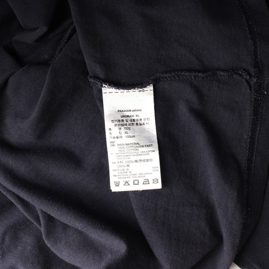 아디다스 오리지널스 50주년 기념 엠블럼 그래픽 티셔츠 XL 상품이미지6