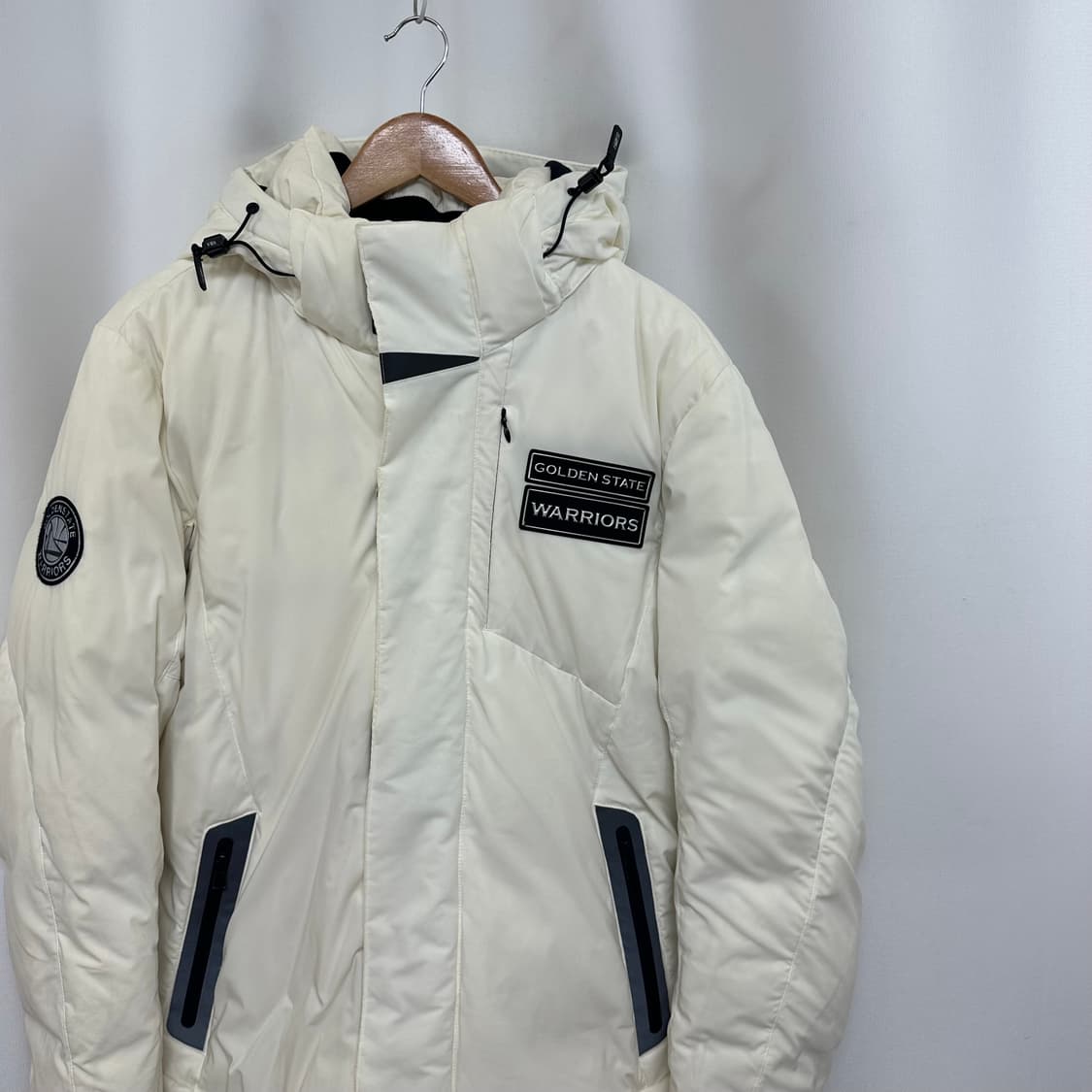 NBA 남자 거위털 패딩 솜빵빵 화이트 L 상품이미지9