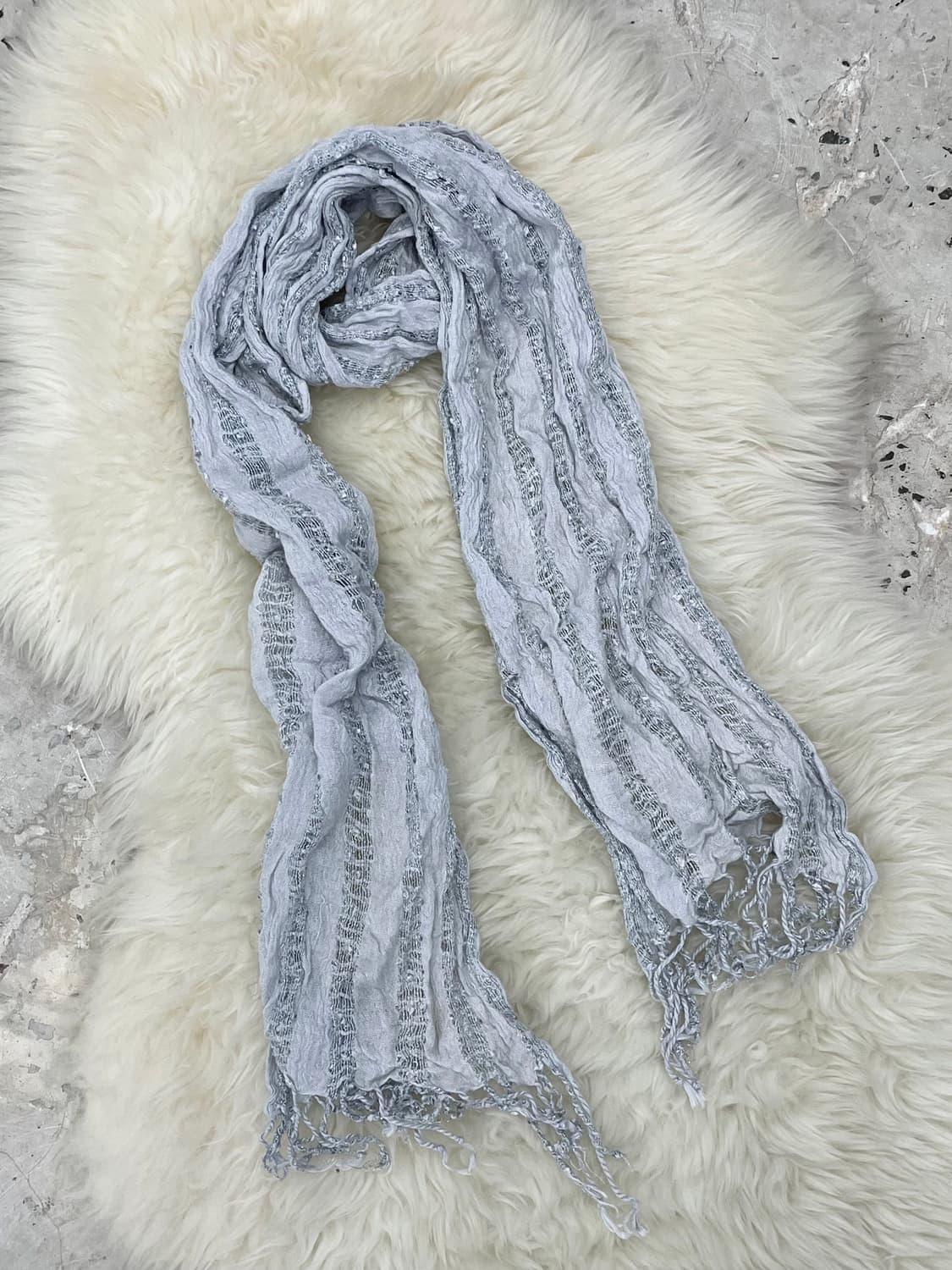 페어리 글리터 디테일 머플러  상품이미지3