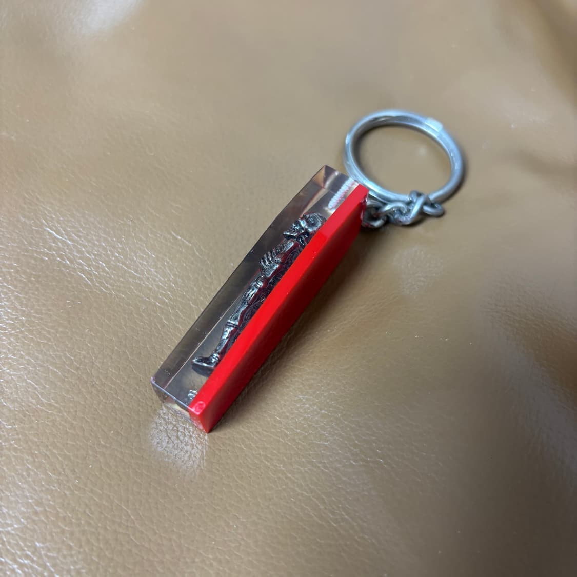 슈프림 키체인 키홀더 스켈레톤 레드 열쇠고리 상품이미지5