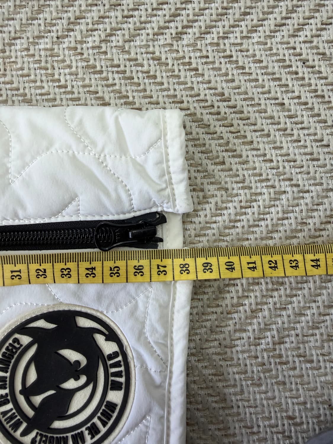 정품) WAAC 왁 골프 화이트 퀼팅 스커트 2(26) 상품이미지8