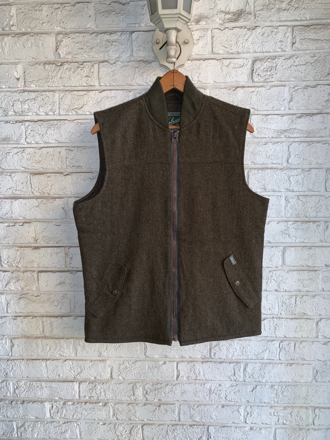 빈티지 울리치 헤링본 울 베스트 95 상품이미지1