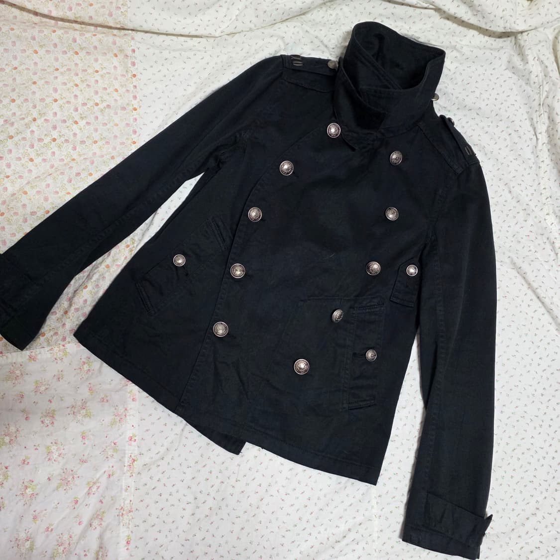 빈티지 나폴레옹 하이넥 자켓 펑크 와투케 고스 상품이미지5