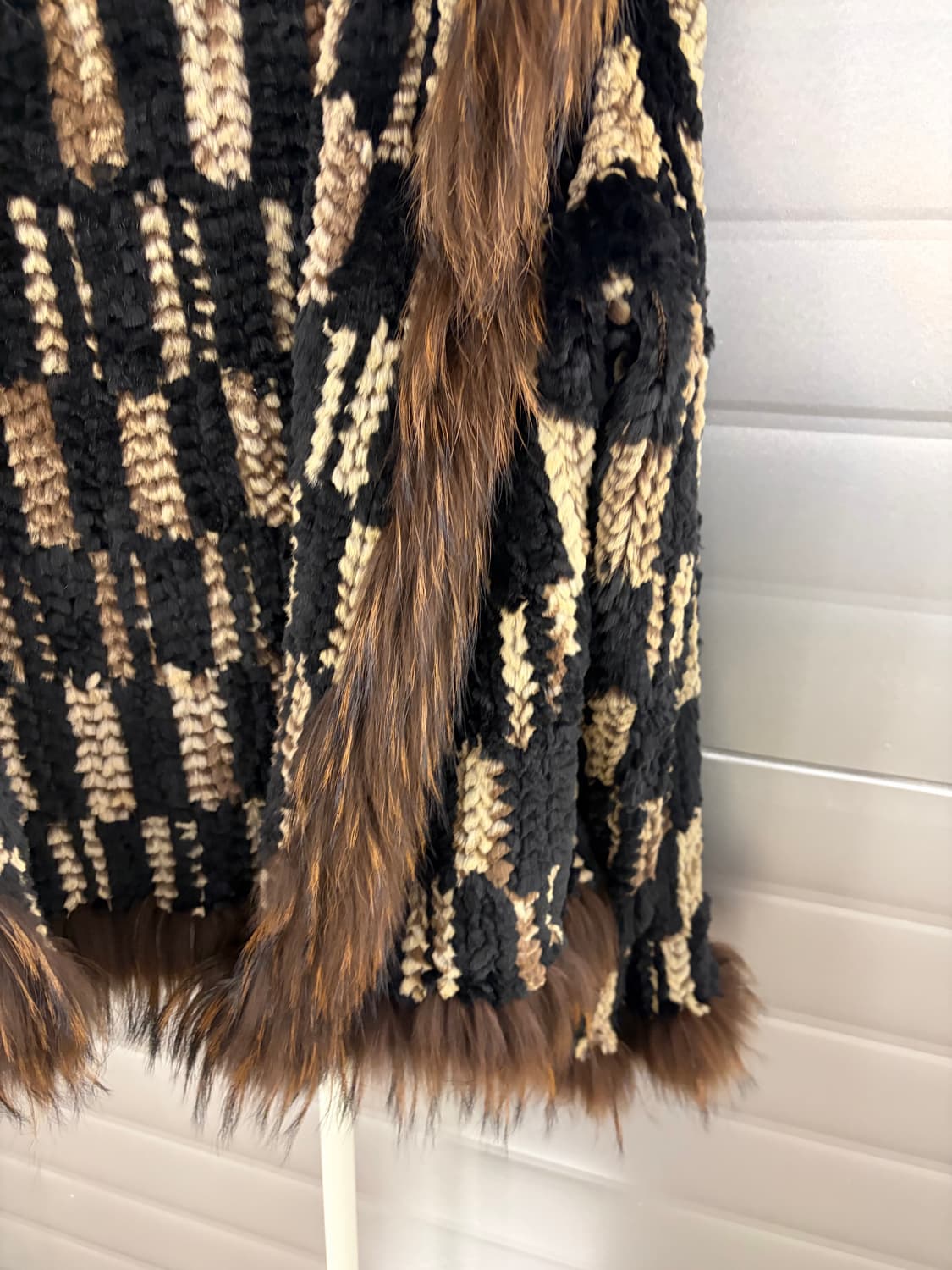 Vintage rex fur hood jacket (Y2K mood) 상품이미지6