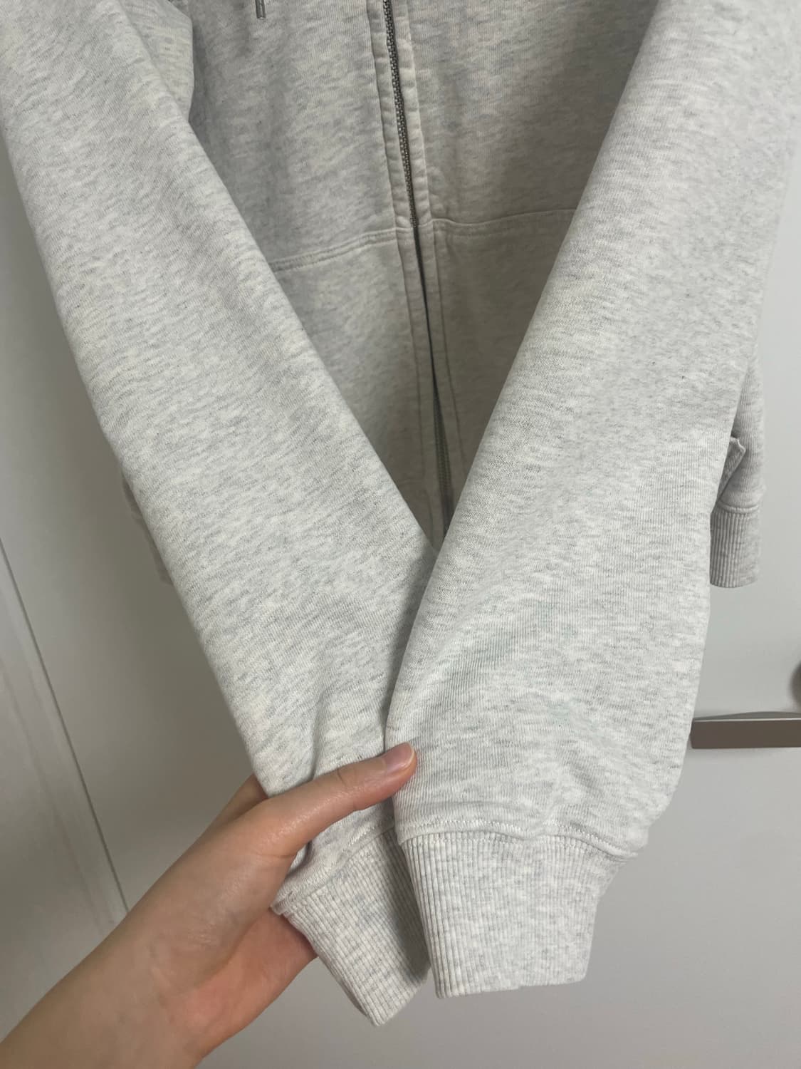 더콜디스트모먼트 노르딕 자수 후드집업 M 상품이미지3