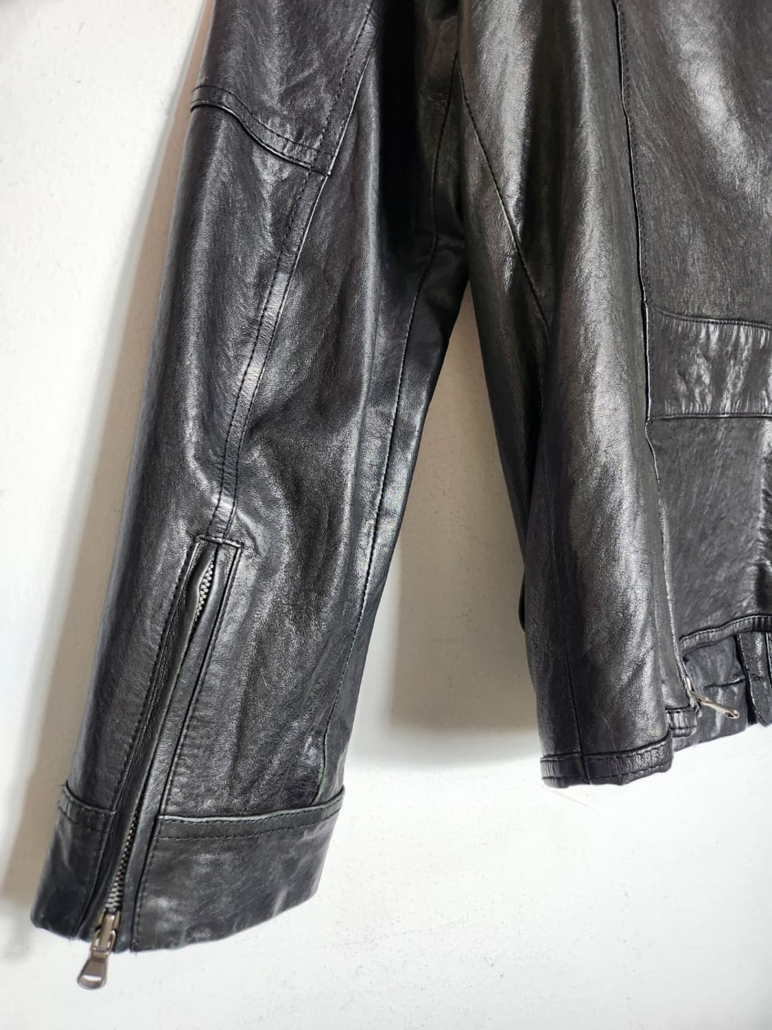 클럽모나코 램레더 자켓 상품이미지8