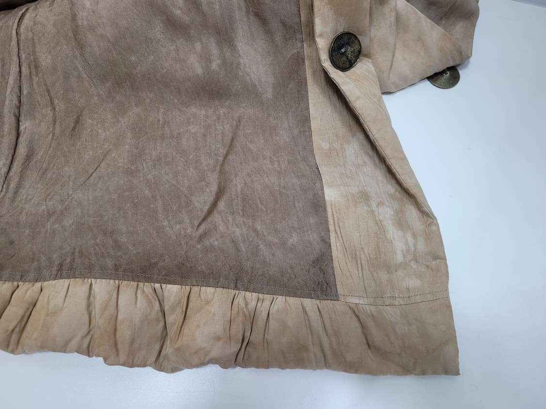 이진옥 천연염색공방 천연염색 자켓 코트 / 여 66 (91-96-160) 상품이미지7