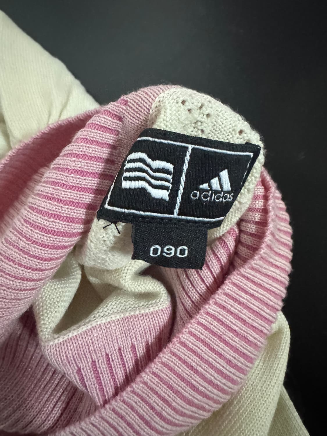 여성 아디다스 올드스쿨 양모 터틀넥 니트 s 상품이미지3