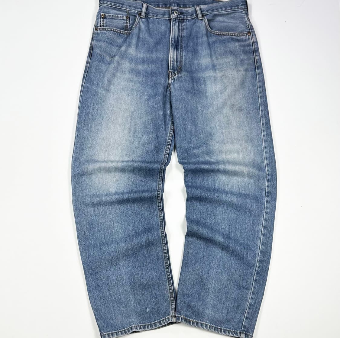 38 리바이스 550 릴렉스드핏  빅사이즈 워싱 데님팬츠 상품이미지2