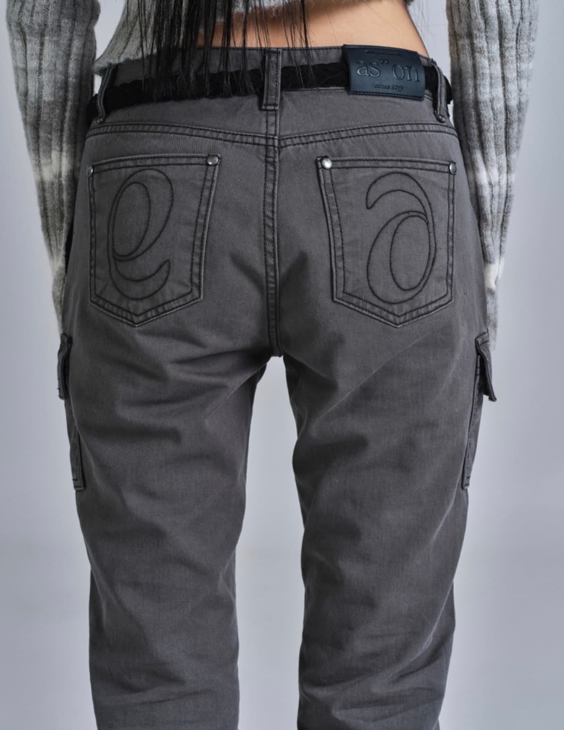 애즈온MINUTES CARGO PANTS / CHARCOAL 상품이미지3