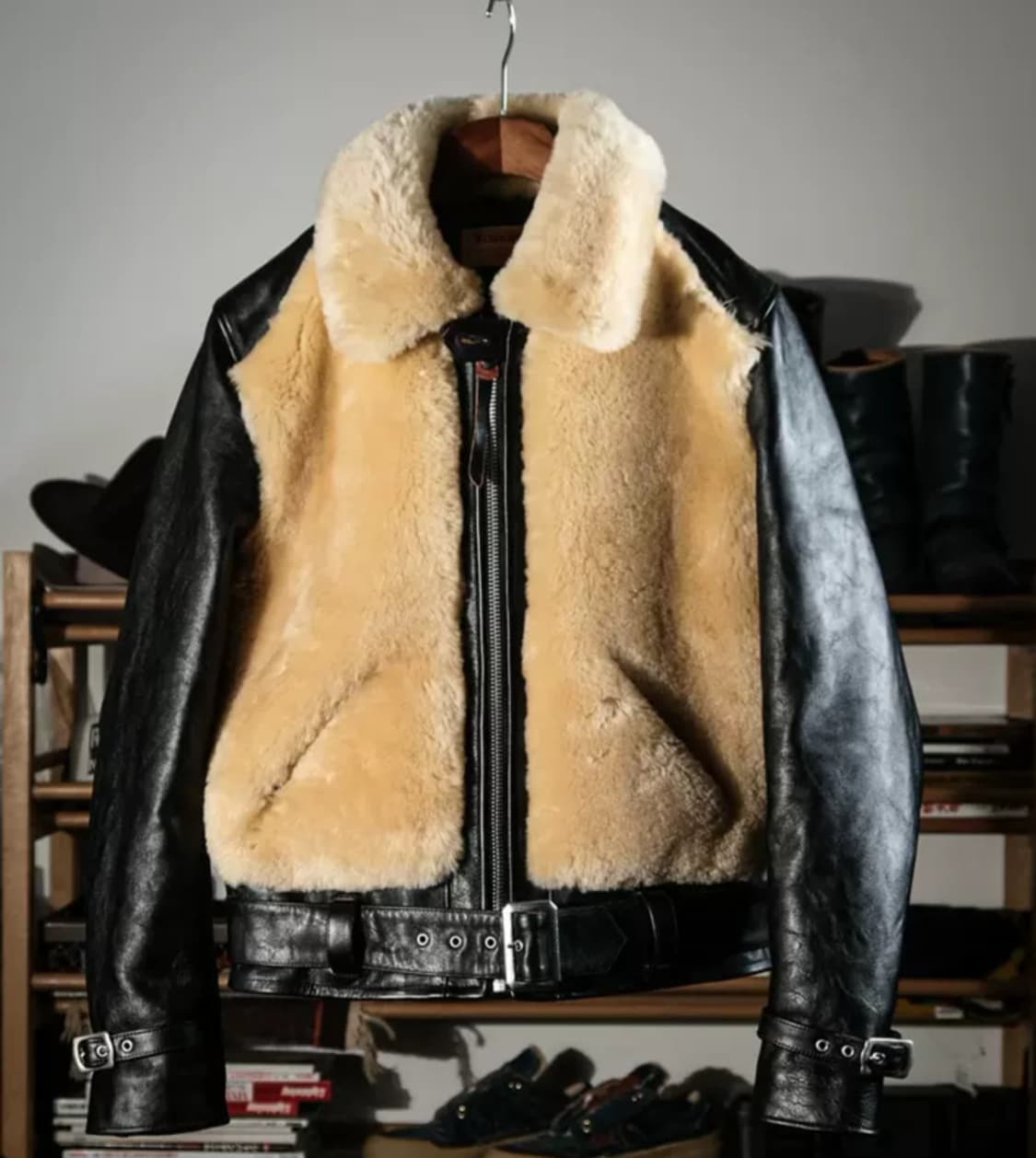 리얼 시몬스 그리즐리 가죽 자켓 상품이미지2